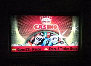 Casino bei Nacht