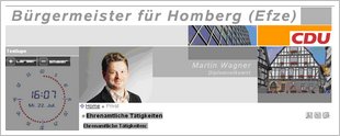 Bürgermeister für Homberg