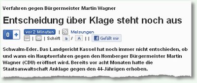 Verfahren gegen Wagner