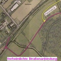 Verheimlichte Straßenanbindung