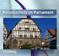 Polizeischutz Parlament