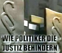 Politiker behindern